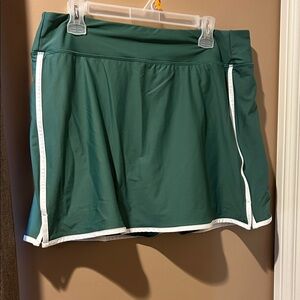 Old Navy Active Green Skort with White Trim